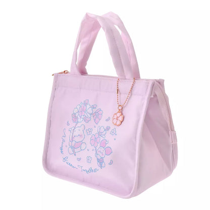 JAN 12 PREORDER - Japan Disney Store - Sakura 2026 - Winnie the Pooh & Piglet - Cooler Bag and Pouch Set with Charm