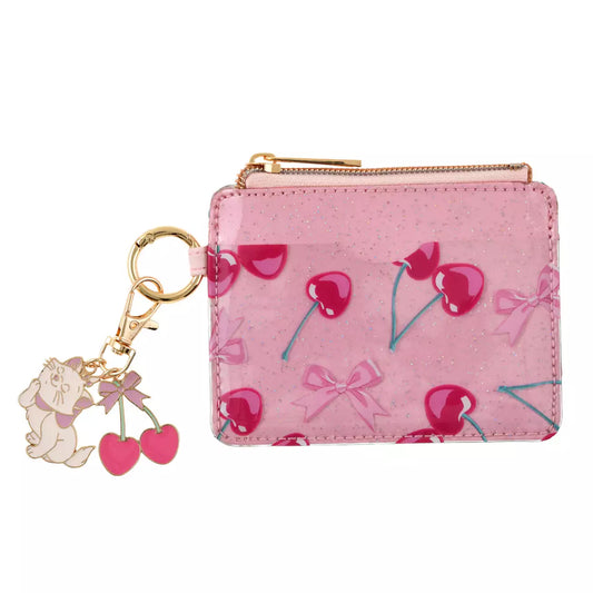 JAN 27 PREORDER - Japan Disney Store - Glossy Fruits - The Aristocats - Marie - Commuter Pass Case with Charm