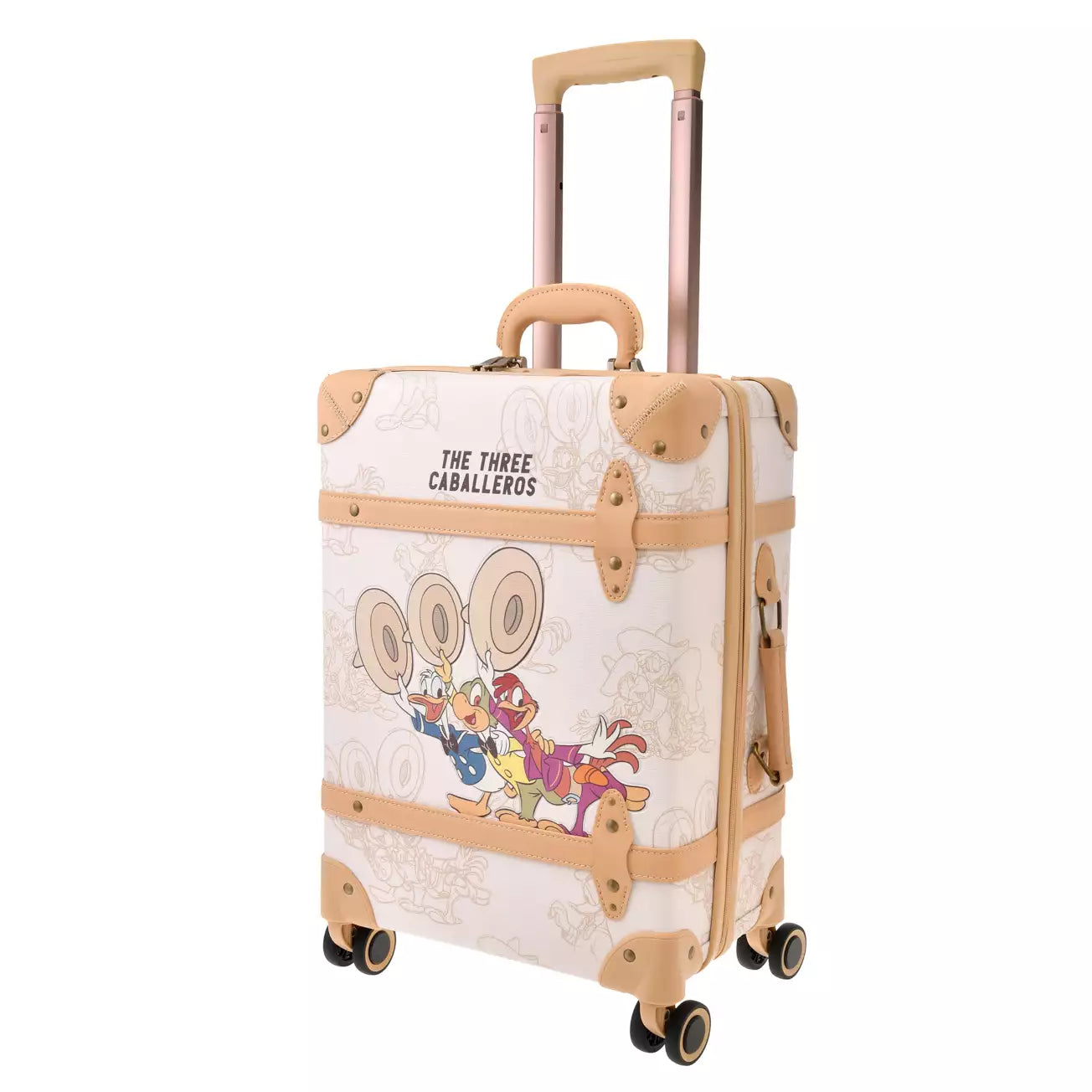Japan Disney Store - The Three Caballeros - Travel with Amigos - Donald, Jose Carioca & Panchito Suitcase (S)