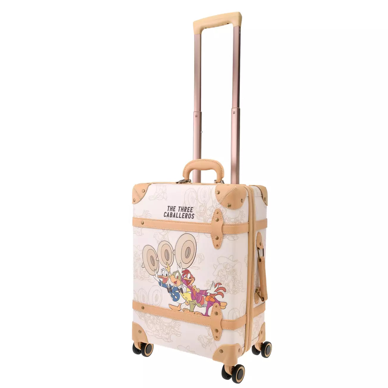 Japan Disney Store - The Three Caballeros - Travel with Amigos - Donald, Jose Carioca & Panchito Suitcase (S)