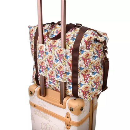 Japan Disney Store - The Three Caballeros - Travel with Amigos - Donald, Jose Carioca & Panchito - Foldable 2-Way Pocketable Tote Bag