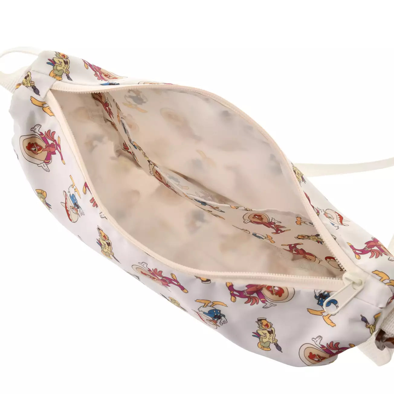 Japan Disney Store - The Three Caballeros - Travel with Amigos - Donald, Jose Carioca & Panchito -  Shoulder Bag with Pouch