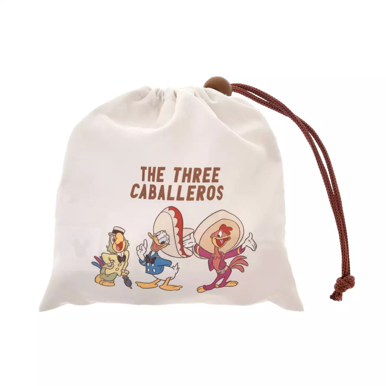 Japan Disney Store - The Three Caballeros - Travel with Amigos - Donald, Jose Carioca & Panchito -  Shoulder Bag with Pouch