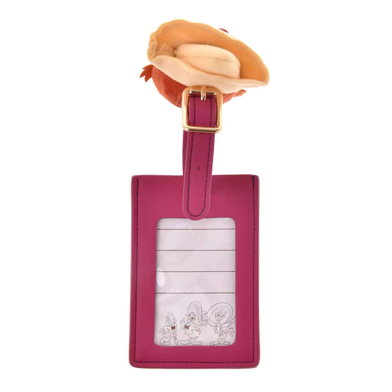 Japan Disney Store - The Three Caballeros - Travel with Amigos - Panchito - Luggage Tag with Mascot