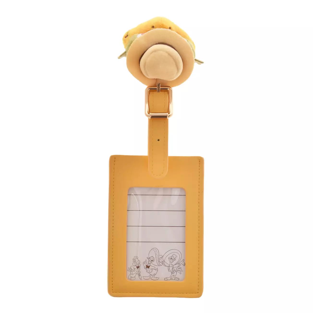 Japan Disney Store - The Three Caballeros - Travel with Amigos - Jose Carioca - Luggage Tag with Mascot