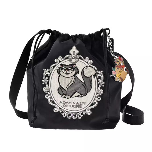 FEB 2 PREORDER - Japan Disney Store - Cat Day 2026 - Lucifer, Jack & Gus - Shoulder Bag with Charm