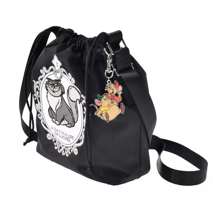 Japan Disney Store - Cat Day 2026 - Lucifer, Jack & Gus - Shoulder Bag with Charm