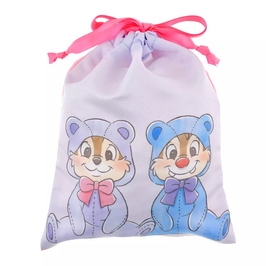 Japan Disney Store - Chip 'n' Dale Collection - Chip, Dale & Clarice - Drawstring Bag