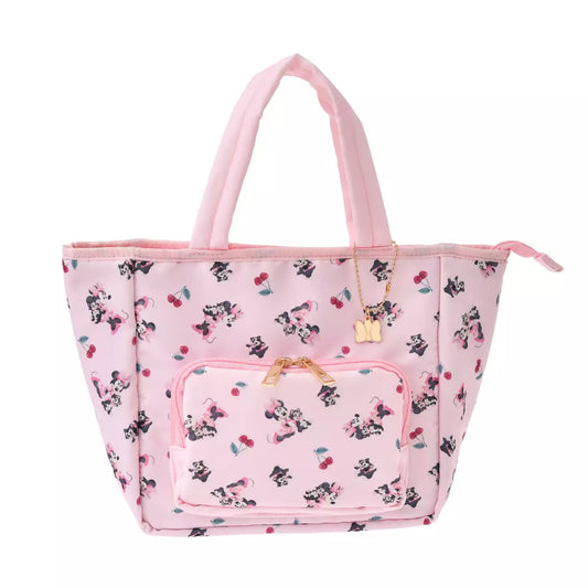 Japan Disney Store - Minnie Mouse & Figaro - Cool Tote Insulated Lunch Bag