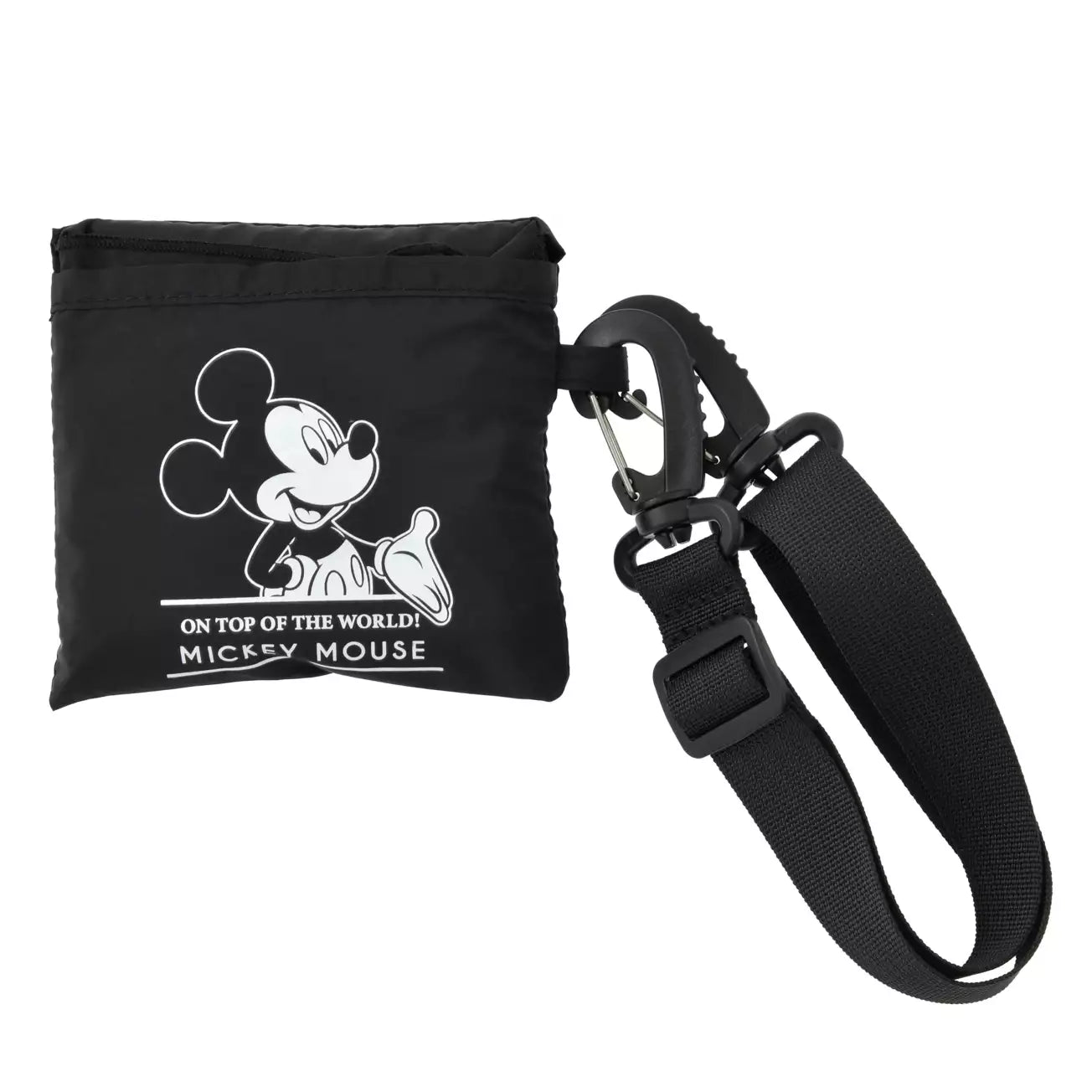 Japan Disney Store - Mickey Mouse  - Foldable 2-Way Embroidered Tote Bag