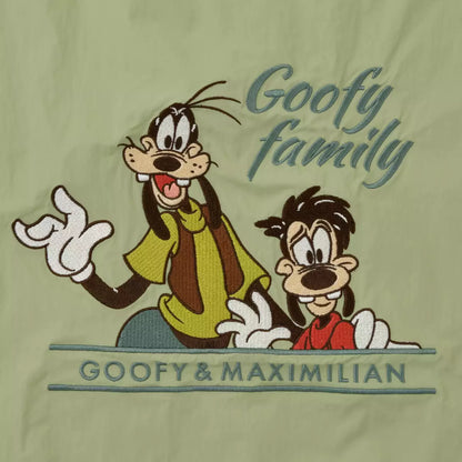 Japan Disney Store - Goofy & Max - Foldable 2-Way Embroidered Tote Bag