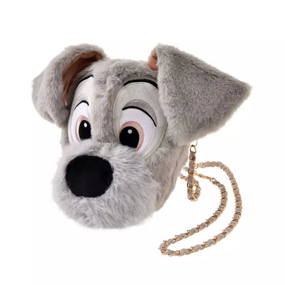 23 DEC PREORDER - Japan Disney Store - Lady & the Tramp - Tramp - 2Way Plush Pouch Bag