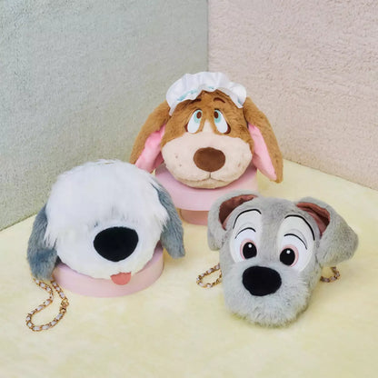 23 DEC PREORDER - Japan Disney Store - Peter Pan - Nana - 2Way Plush Pouch Bag