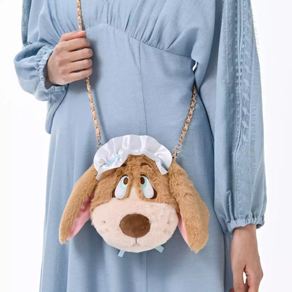 23 DEC PREORDER - Japan Disney Store - Peter Pan - Nana - 2Way Plush Pouch Bag