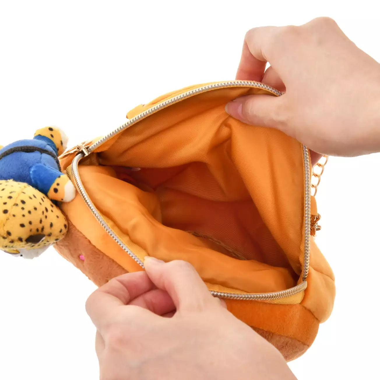 FEB 9 PREORDER - Japan Disney Store - Zootopia - 10th Anniversary Collection - Clawhauser - Pouch Bag