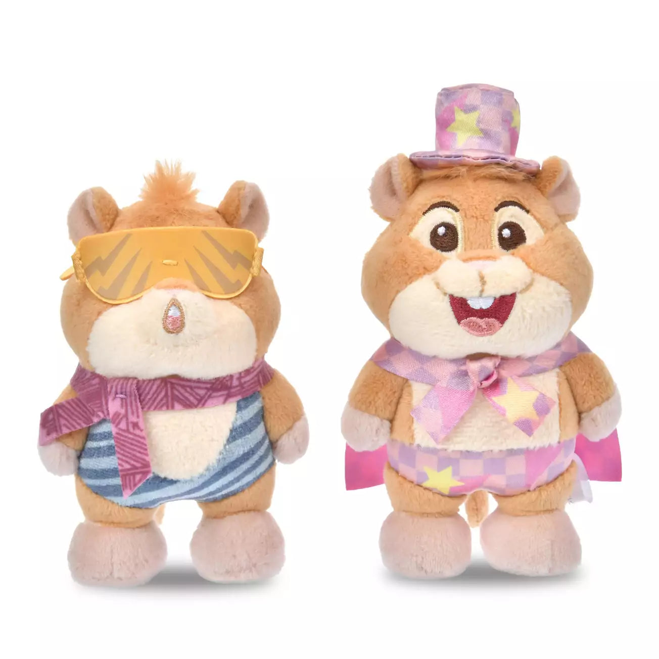JAN 13 PREORDER - Japan Disney Store - Zootopia 2 - StanDs - Lemming Businessman Plush Toy Set (Pink)