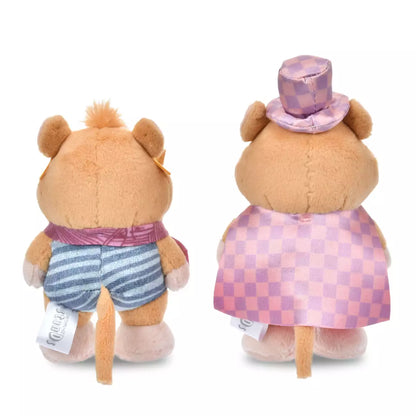 JAN 13 PREORDER - Japan Disney Store - Zootopia 2 - StanDs - Lemming Businessman Plush Toy Set (Pink)