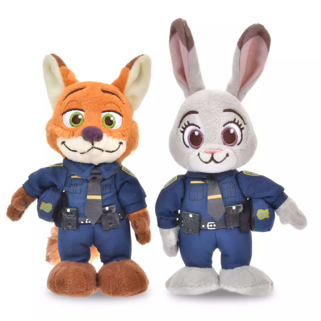 9 FEB PREORDER - Japan Disney Store - Zootopia - StanDs - Judy Hopps & Nick Wilde - Plush Set