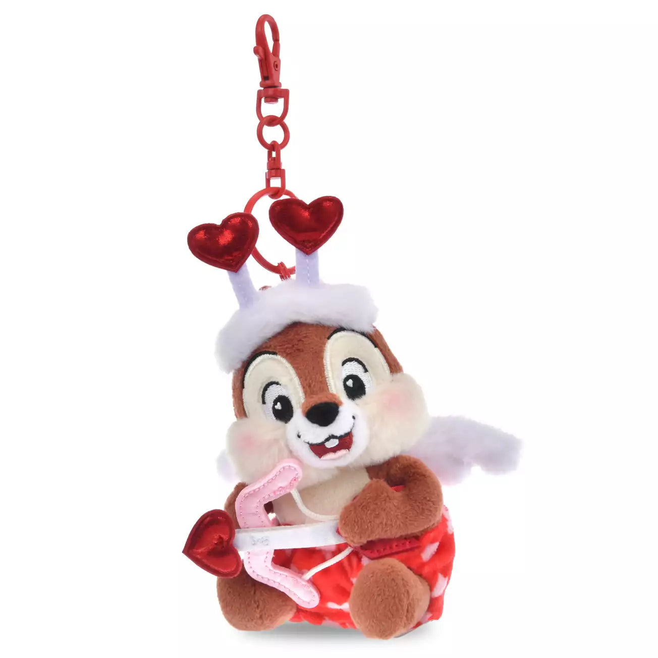 JAN 6 PREORDER - Disney Store Japan - Valentines 2026 - Chip Plush Keychain