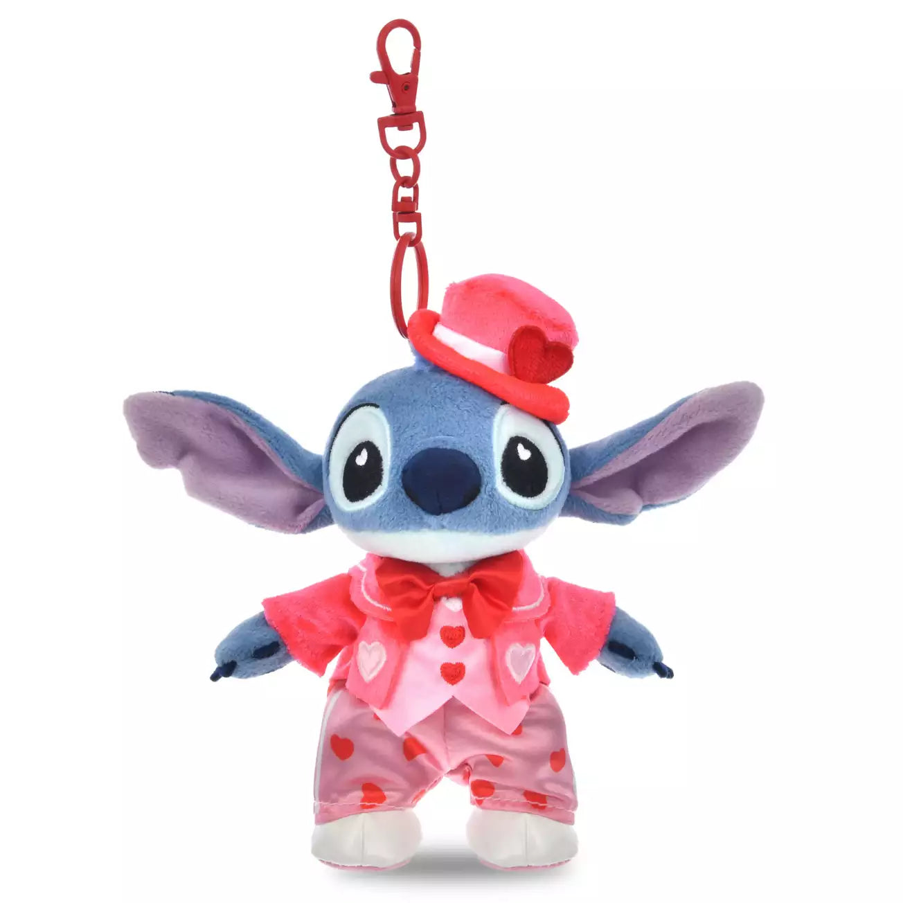 JAN 6 PREORDER - Disney Store Japan - Valentines 2026 - Lilo & Stitch - Stitch Plush Keychain