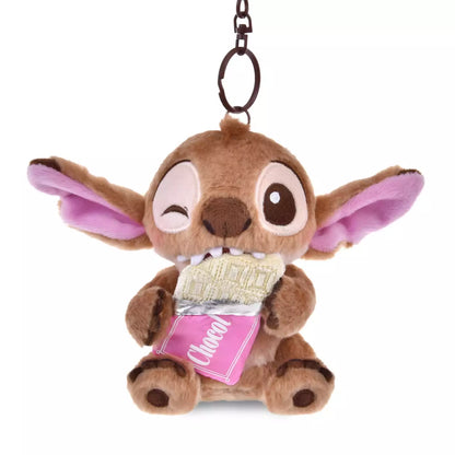 JAN 6 PREORDER - Disney Store Japan - Valentines 2026 - Chocolate Style - Stitch Plush Keychain