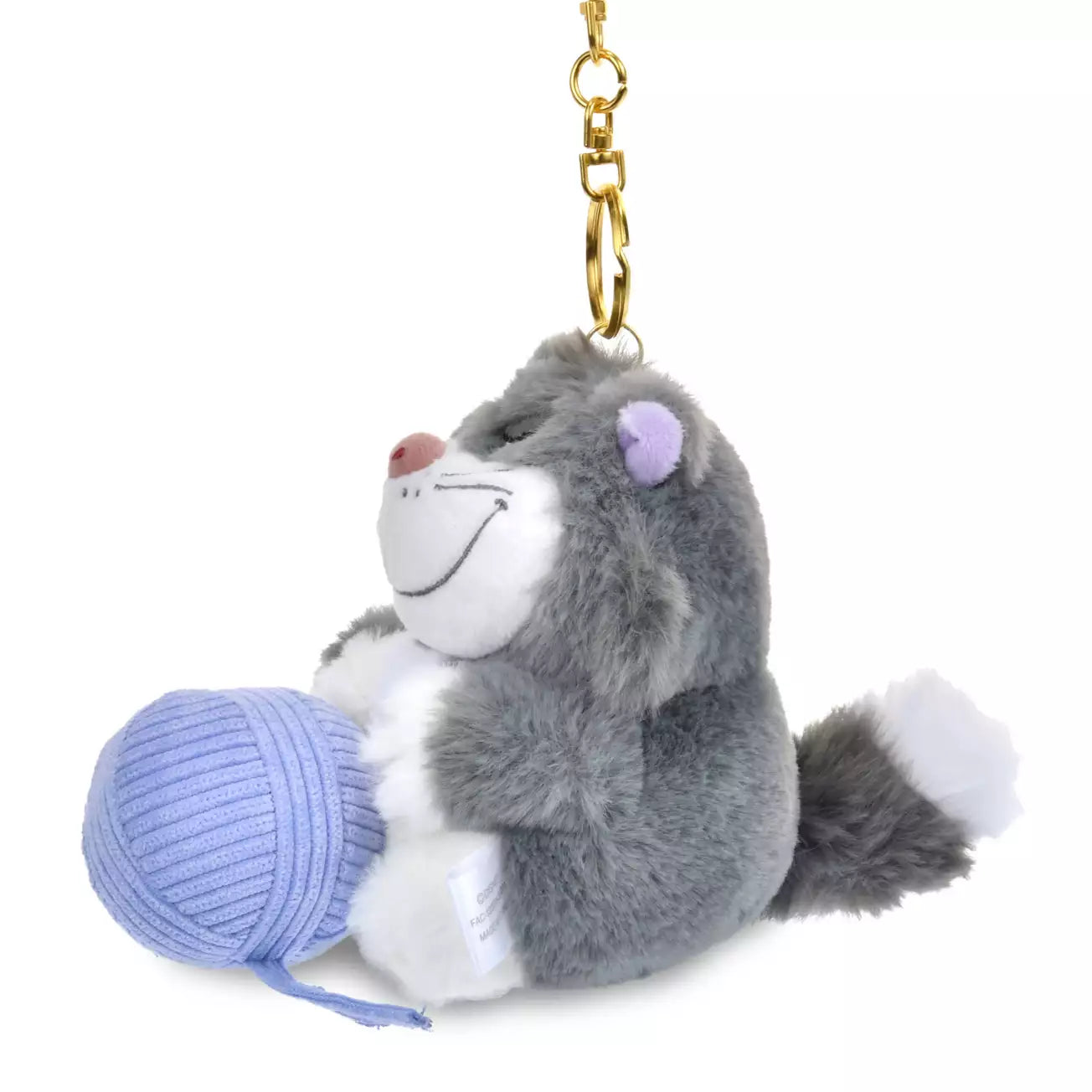 Japan Disney Store - Cat Day 2026 - Lucifer - Moving Plush Keychain