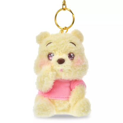 Japan Disney Store - Kyururun - Winnie the Pooh - Plush Keychain