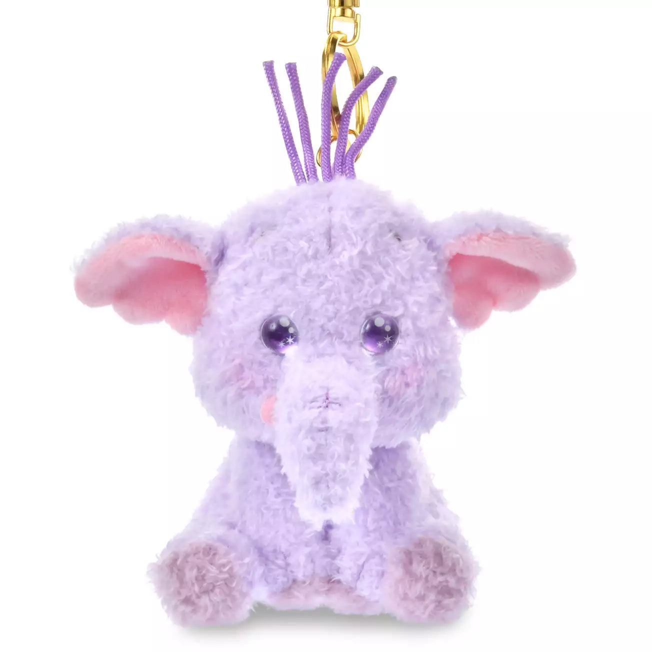 Japan Disney Store - Kyururun - Winnie the Pooh - Heffalump - Plush Keychain