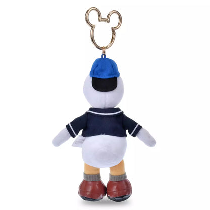 Japan Disney Store - School Uniform Style - Donald Duck - Plush Keychain