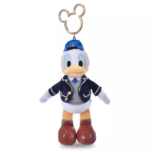 Japan Disney Store - School Uniform Style - Donald Duck - Plush Keychain