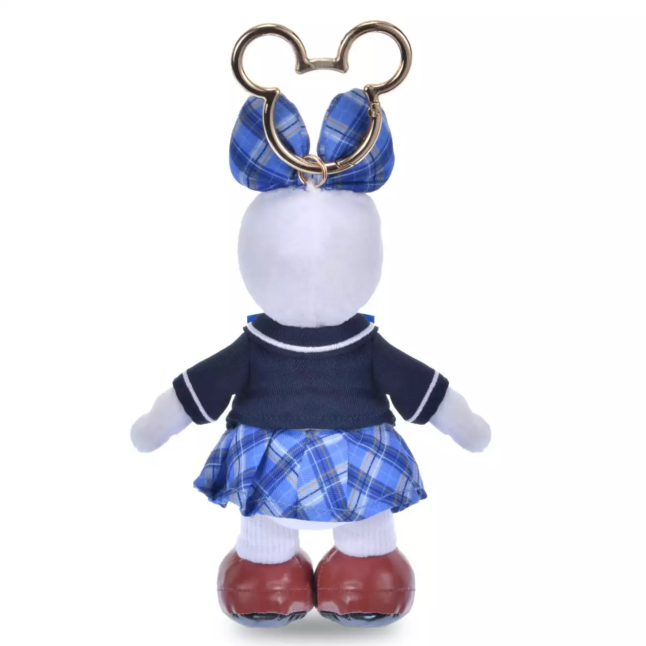 Japan Disney Store - School Uniform Style - Daisy Duck - Plush Keychain