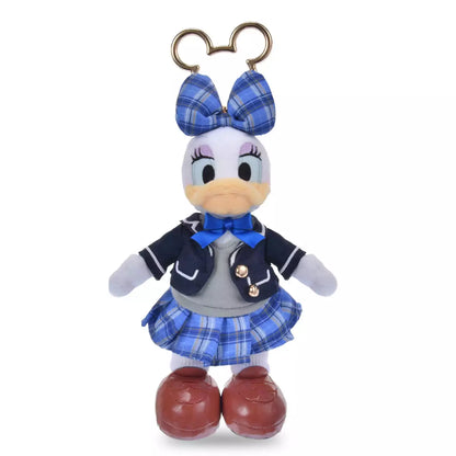 Japan Disney Store - School Uniform Style - Daisy Duck - Plush Keychain