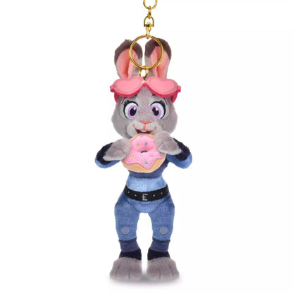 FEB 9 PREORDER - Japan Disney Store - Zootopia - 10th Anniversary Collection - Judy Hopps - Plush Keychain