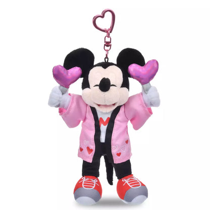 FEB 23 PREORDER - Japan Disney Store - Minnie Day 2026 - Mickey Mouse - Plush Keychain