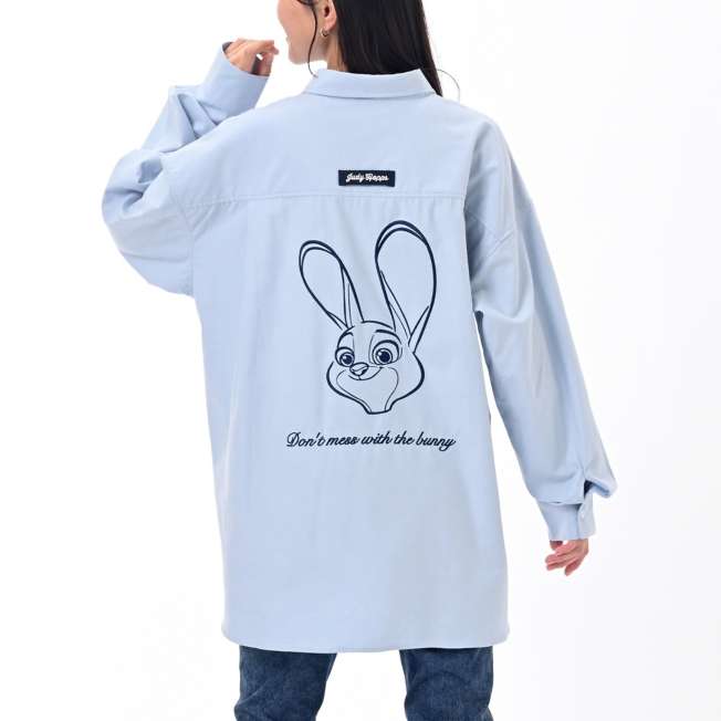 Japan Disney Store - Zootopia - 10th Anniversary Collection - Judy Hopps Long Sleeve Shirt and KnitVest Set