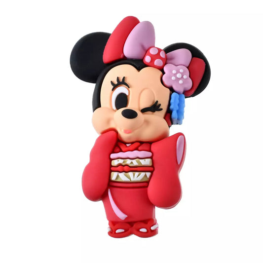 Japan Disney Store - Japan Style - Minnie Mouse - 3D Kimono Magnet