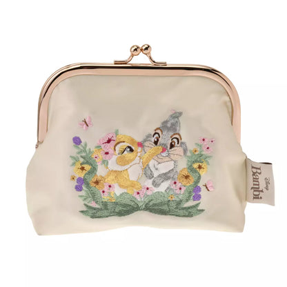 MARCH 3 PREORDER - Japan Disney Store - Spring Romance - Bambi - Miss Bunny & Thumper - Pouch