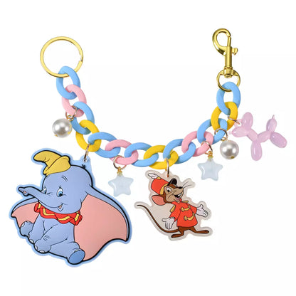 MARCH 10 PREORDER - Japan Disney Store - Dumbo - Dumbo & Timothy - Jingling Colorful Keychain