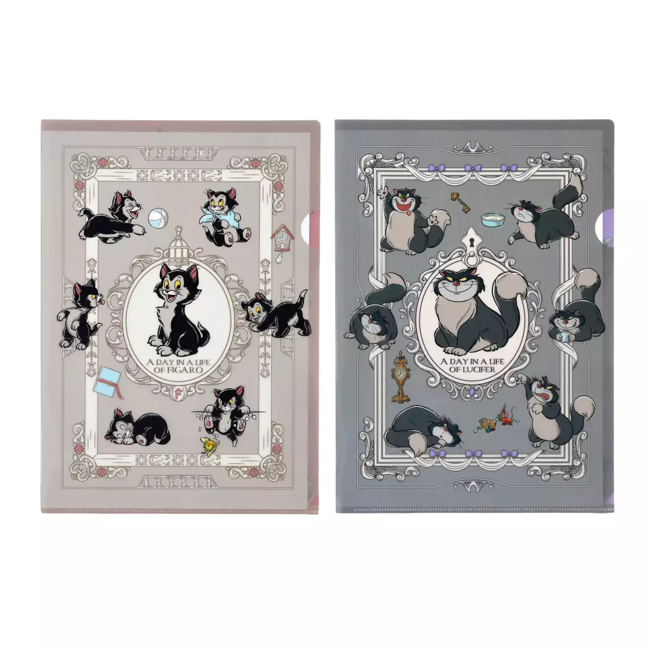 Japan Disney Store - Cat Day 2026 - Disney Cats - Clear File Set