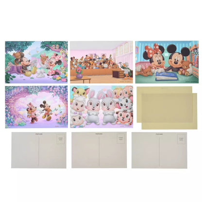 MARCH 22 PREORDER - Japan Disney Store - UniBestiez - Postcard Set with Frame