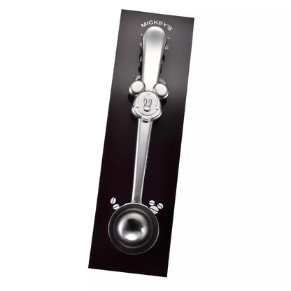 JAN 23 PREORDER - Japan Disney Store - Life with Cafe - Mickey & Minnie Mouse - Measuring Spoon for Coffee with Clip