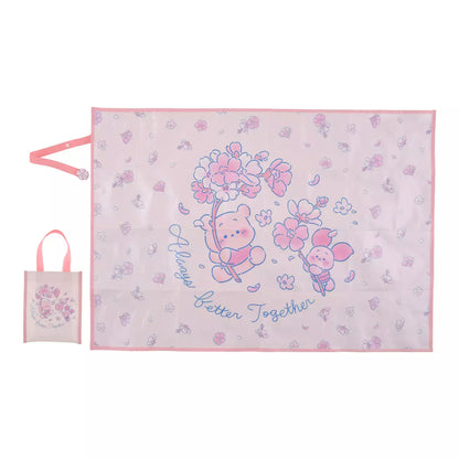 JAN 12 PREORDER - Japan Disney Store - Sakura 2026 - Winnie the Pooh & Piglet - Picnic Blanket in Bag