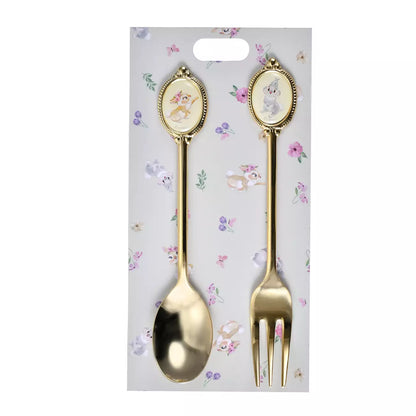 MARCH 3 PREORDER - Japan Disney Store - Spring Romance - Bambi - Miss Bunny & Thunder - Spoon & Fork