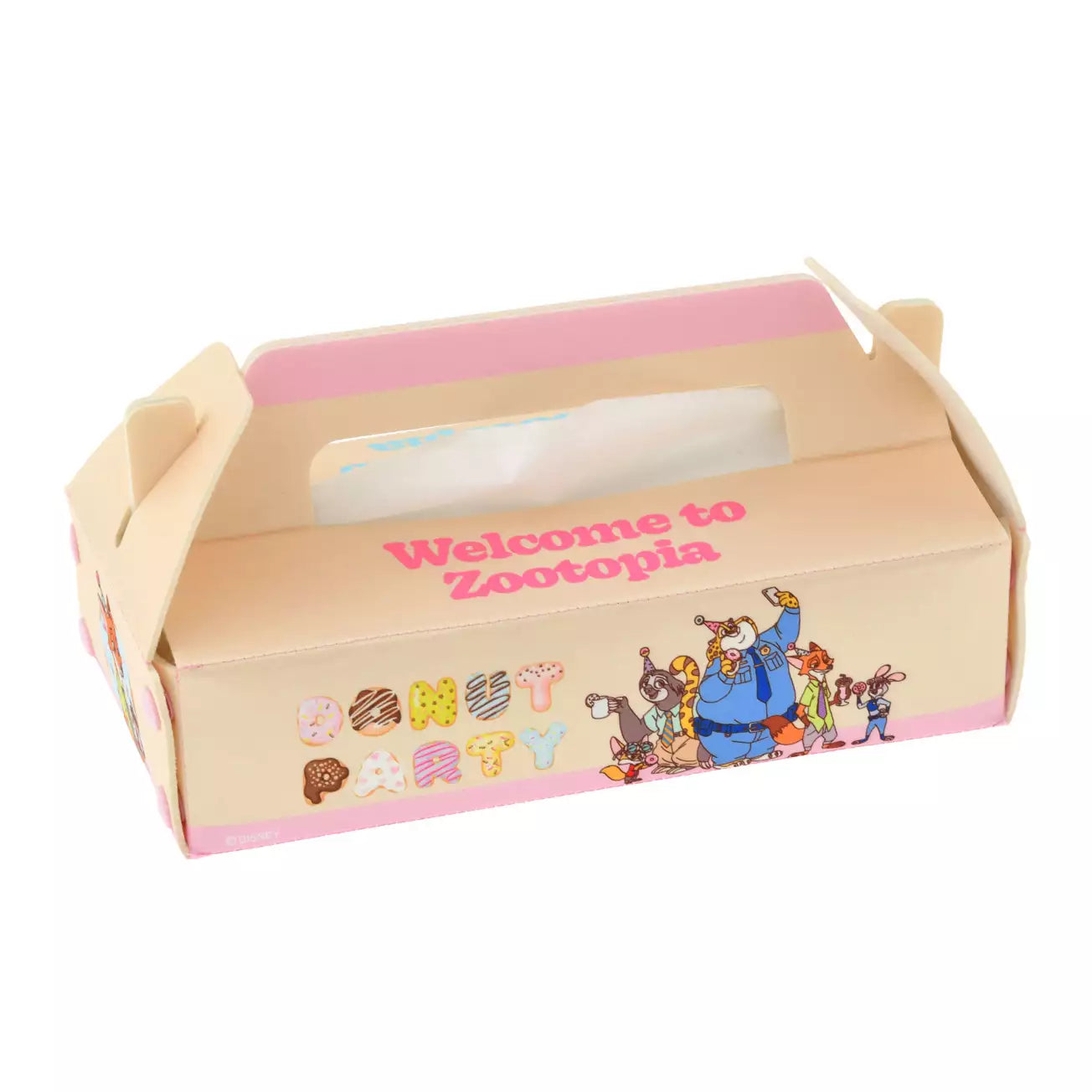 FEB 9 PREORDER - Japan Disney Store - Zootopia - 10th Anniversary Collection - Tissue Box Cover