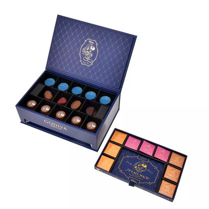 JAN 6 PREORDER - Disney Store Japan x Godiva - Valentines 2026 - Mickey Chocolate Grand Place with Card - (FREE GIFT Original Shopper Medium Size)