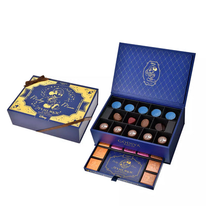 JAN 6 PREORDER - Disney Store Japan x Godiva - Valentines 2026 - Mickey Chocolate Grand Place with Card - (FREE GIFT Original Shopper Medium Size)