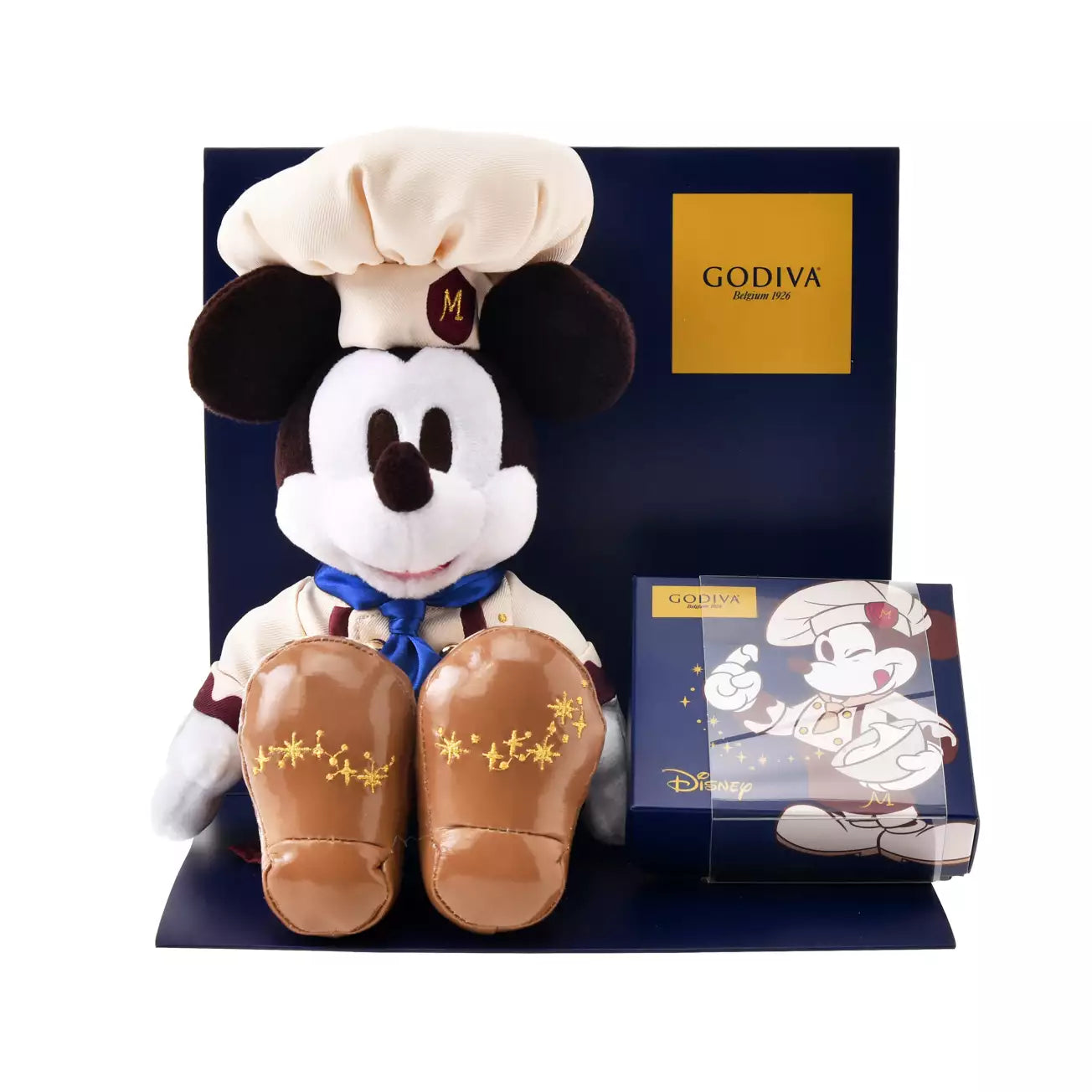 JAN 6 PREORDER - Disney Store Japan x Godiva - Valentines 2026 - Mickey Chocolate Assortment with Plush