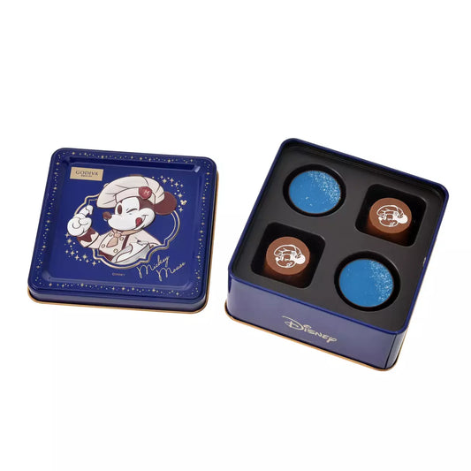 JAN 6 PREORDER - Disney Store Japan x Godiva - Valentines 2026 - Mickey Chocolate Assortment in a Tin