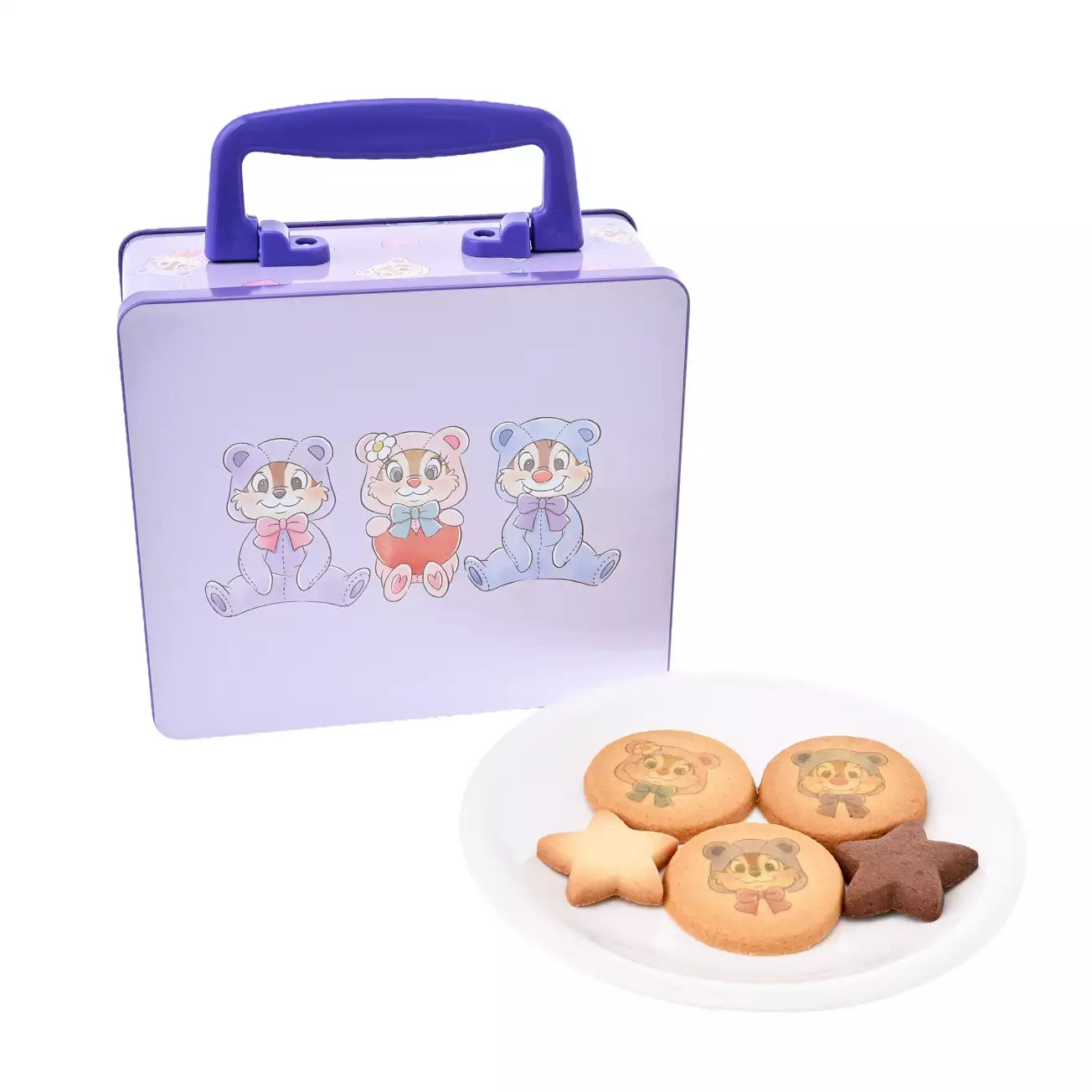 Japan Disney Store - Chip 'n' Dale Collection - Chip & Dale - Cookie Assortment Tin