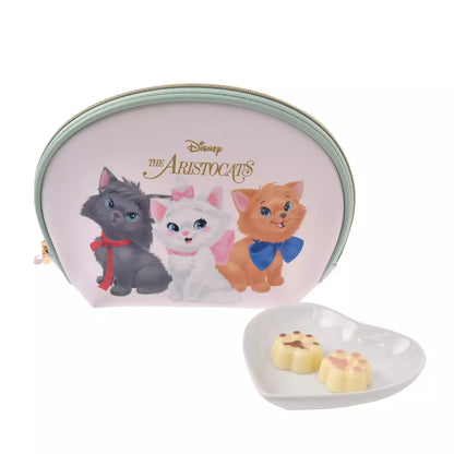 JAN 6 PREORDER - Disney Store Japan - Valentines 2026 - The Aristocats - Marie, Berlioz & Toulouse - Chocolate Pouch